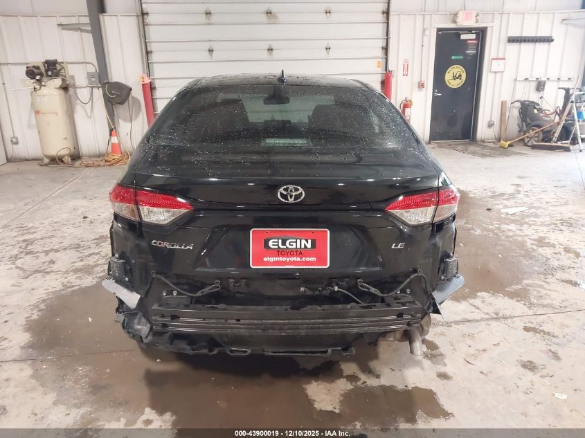 2020 Toyota Corolla Le VIN: 5YFHPRAE0LP054387 Lot: 43900019