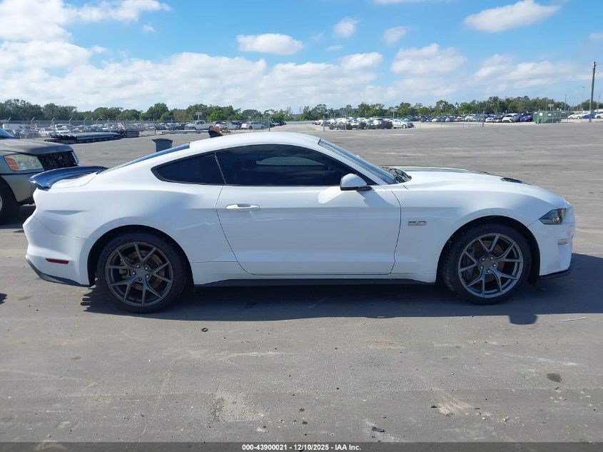 2021 Ford Mustang Gt Premium Fastback VIN: 1FA6P8CFXM5143556 Lot: 43900021