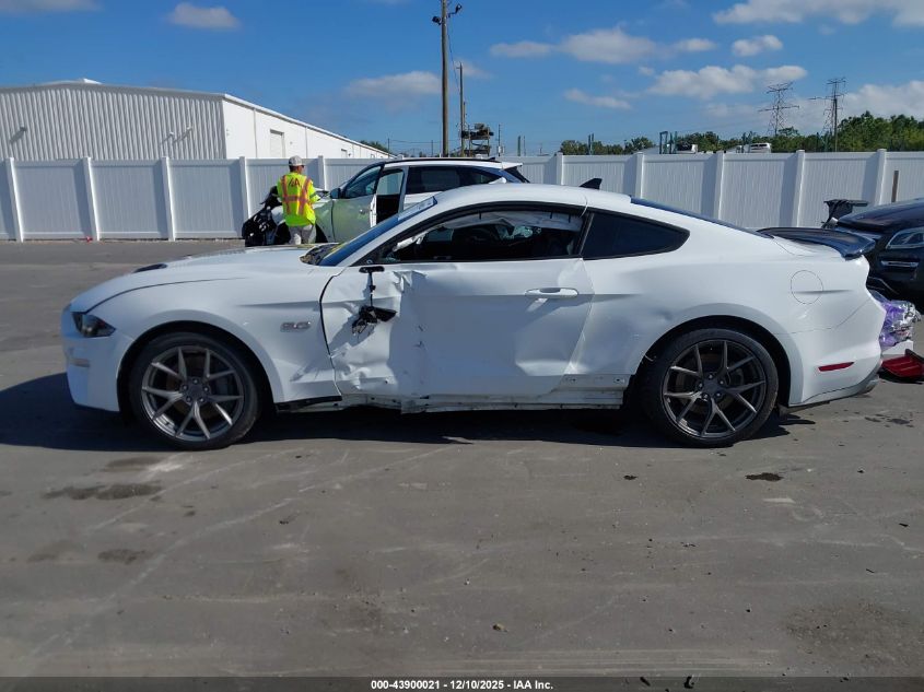 2021 Ford Mustang Gt Premium Fastback VIN: 1FA6P8CFXM5143556 Lot: 43900021