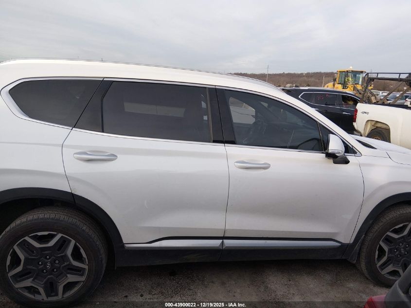 2023 Hyundai Santa Fe Hybrid Sel Premium VIN: 5NMS3DA12PH007444 Lot: 43900022