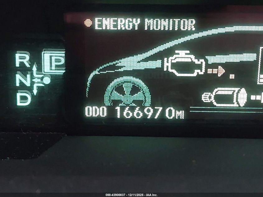 2011 Toyota Prius Two VIN: JTDKN3DU4B5328861 Lot: 43900037
