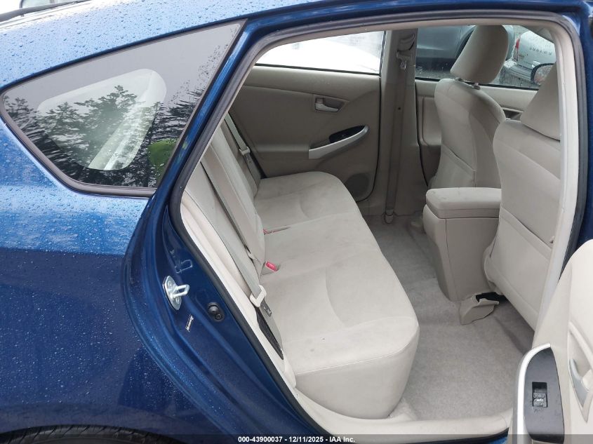 2011 Toyota Prius Two VIN: JTDKN3DU4B5328861 Lot: 43900037