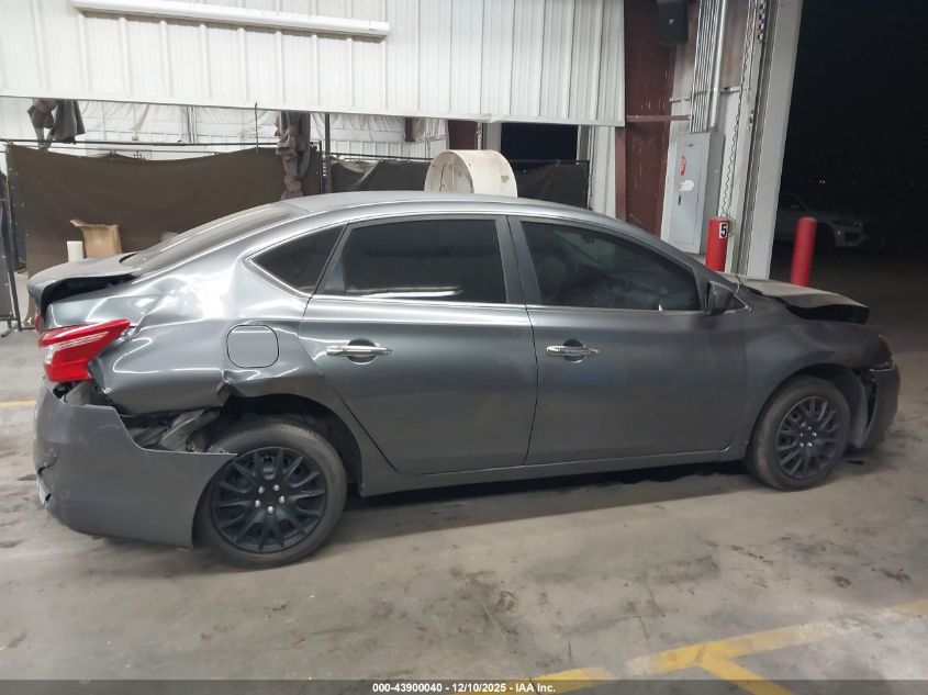 2019 Nissan Sentra S VIN: 3N1AB7AP5KY433702 Lot: 43900040
