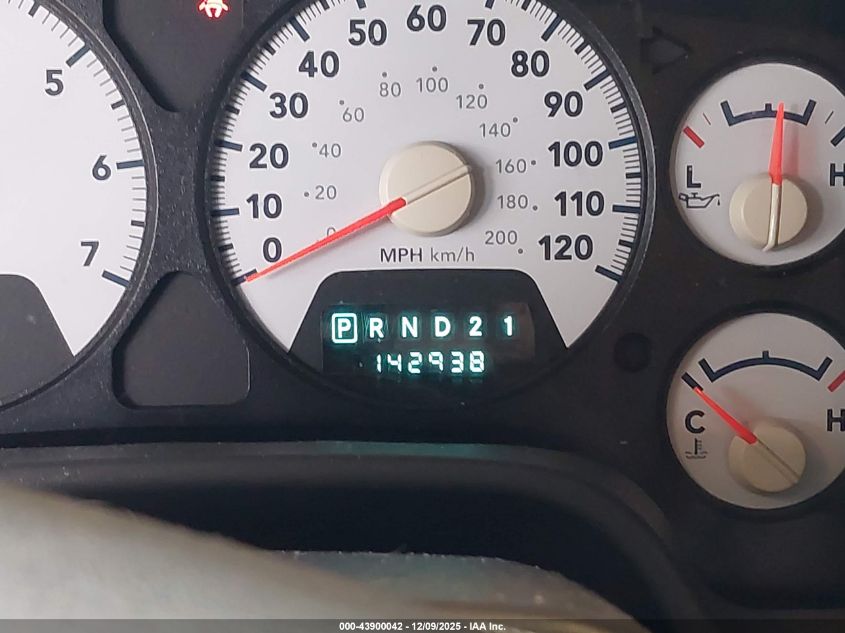 2008 Dodge Ram 1500 St/Sxt VIN: 1D7HA18KX8J139995 Lot: 43900042