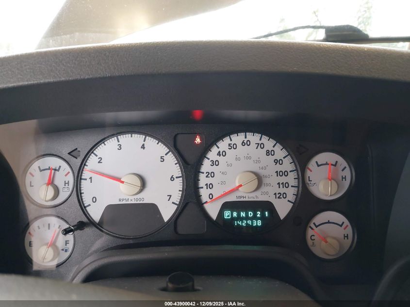 2008 Dodge Ram 1500 St/Sxt VIN: 1D7HA18KX8J139995 Lot: 43900042