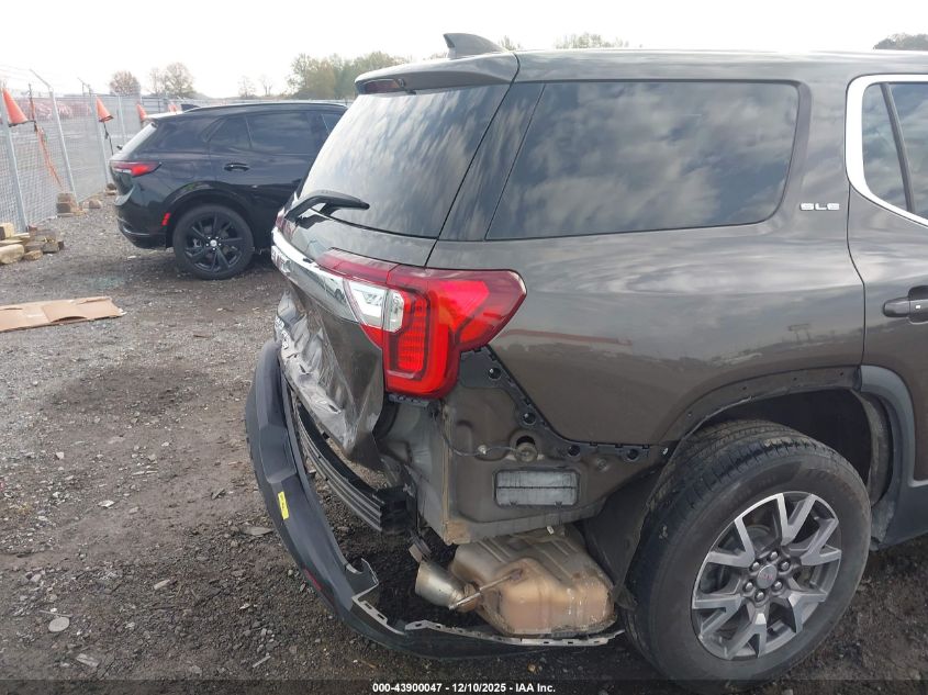 2020 GMC Acadia Fwd Sle VIN: 1GKKNKLA2LZ166230 Lot: 43900047