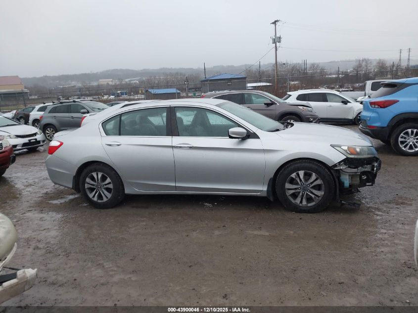 2014 Honda Accord Lx VIN: 1HGCR2F39EA013235 Lot: 43900046
