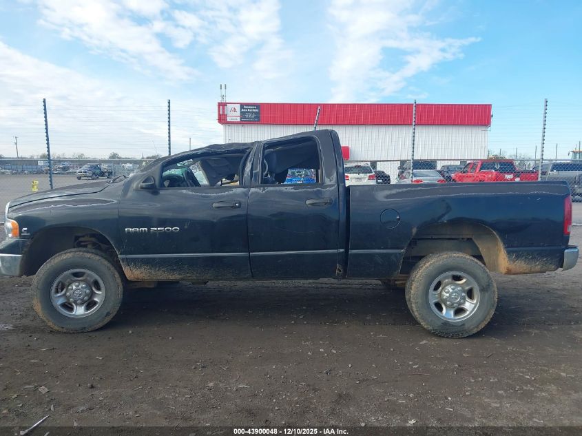 2004 Dodge Ram 2500 Slt/Laramie VIN: 3D7KU28C44G123332 Lot: 43900048