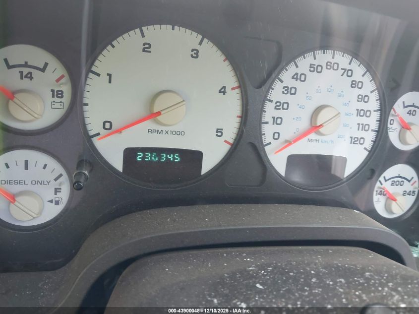 2004 Dodge Ram 2500 Slt/Laramie VIN: 3D7KU28C44G123332 Lot: 43900048