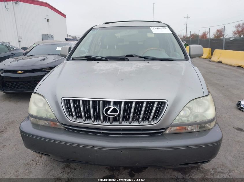 2001 Lexus Rx 300 VIN: JTJHF10U710232667 Lot: 43900060