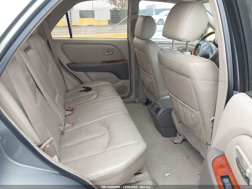 2001 Lexus Rx 300 VIN: JTJHF10U710232667 Lot: 43900060