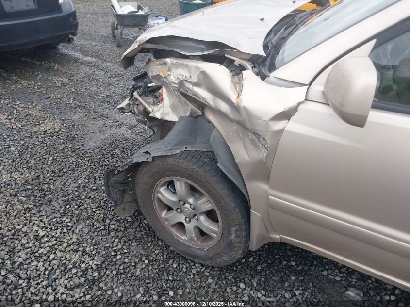 2005 Toyota Highlander VIN: JTEHD21A650037308 Lot: 43900098