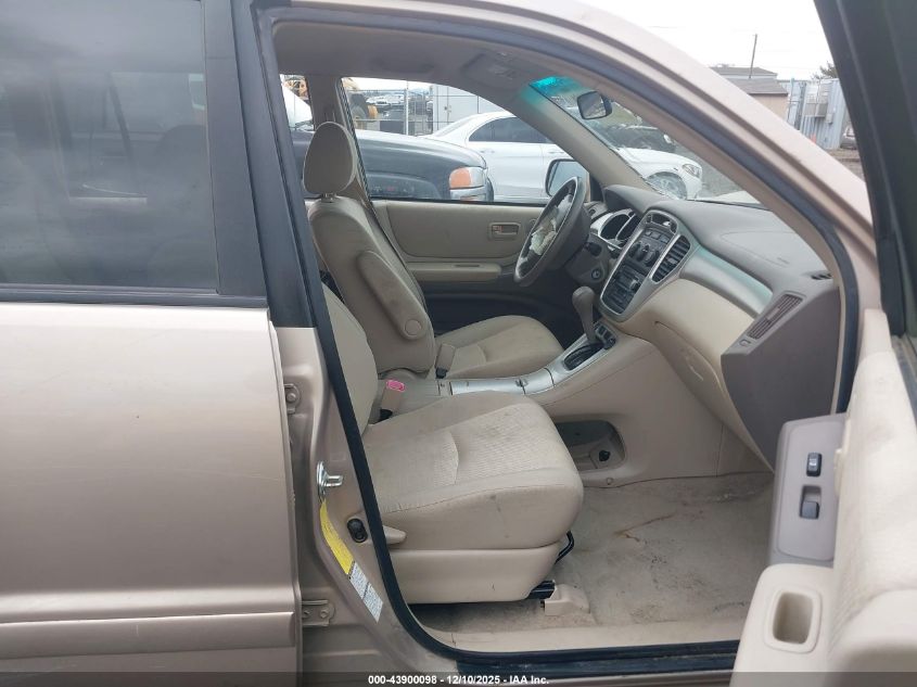 2005 Toyota Highlander VIN: JTEHD21A650037308 Lot: 43900098