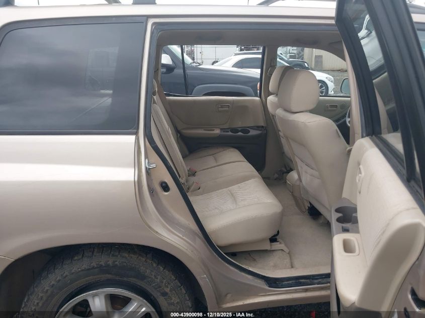 2005 Toyota Highlander VIN: JTEHD21A650037308 Lot: 43900098