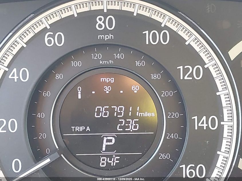 2015 Honda Accord Ex-L VIN: 1HGCR2F86FA040048 Lot: 43900118