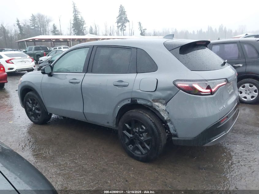 2025 Honda Hr-V Awd Sport VIN: 3CZRZ2H56SM742731 Lot: 43900131