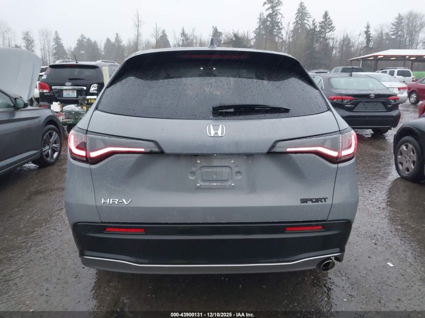2025 Honda Hr-V Awd Sport VIN: 3CZRZ2H56SM742731 Lot: 43900131
