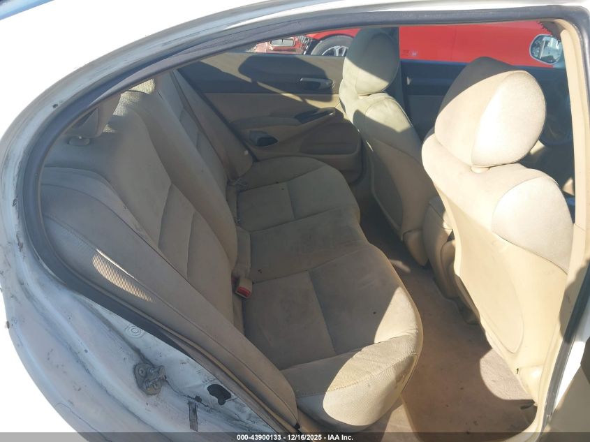 2008 Honda Civic Lx VIN: 2HGFA16578H319694 Lot: 43900133