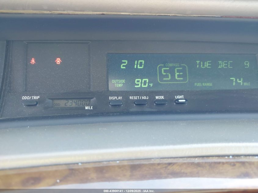 2002 Toyota Avalon Xls VIN: 4T1BF28BX2U257571 Lot: 43900141