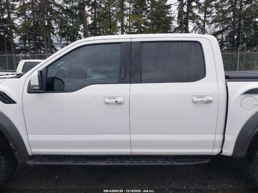 2019 Ford F-150 Raptor VIN: 1FTFW1RGXKFC17649 Lot: 43900159