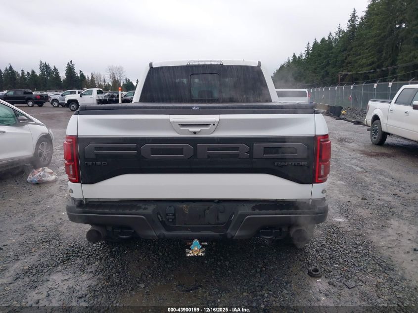2019 Ford F-150 Raptor VIN: 1FTFW1RGXKFC17649 Lot: 43900159