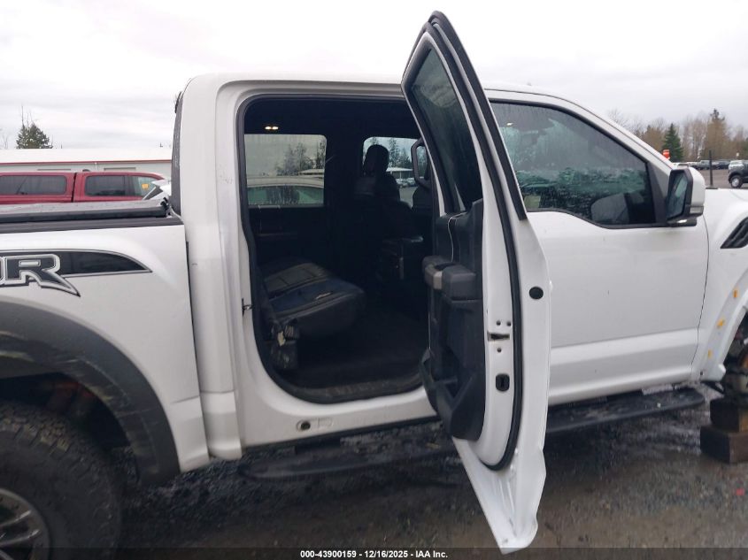 2019 Ford F-150 Raptor VIN: 1FTFW1RGXKFC17649 Lot: 43900159