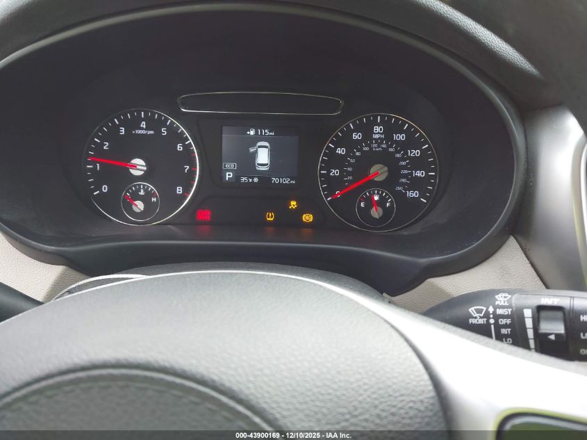 2019 Kia Sorento 2.4L Lx VIN: 5XYPG4A30KG509304 Lot: 43900169