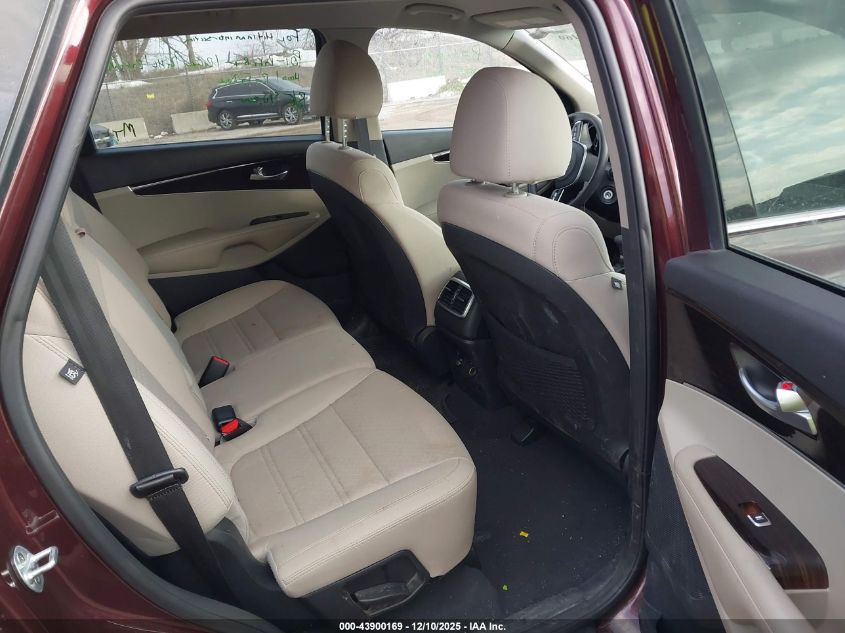 2019 Kia Sorento 2.4L Lx VIN: 5XYPG4A30KG509304 Lot: 43900169