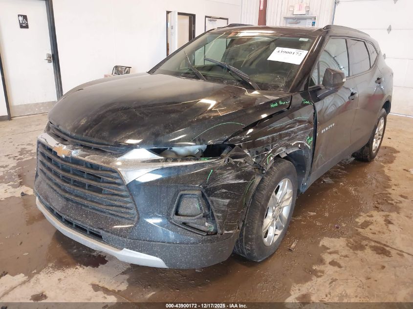 2021 Chevrolet Blazer Fwd 3Lt VIN: 3GNKBDR40MS509141 Lot: 43900172