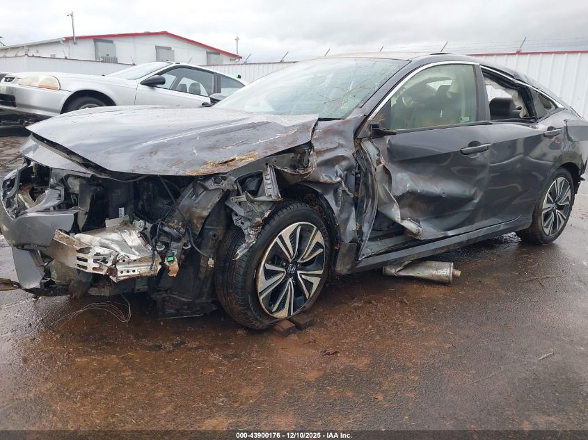 2018 Honda Civic Ex-T VIN: JHMFC1F39JX030498 Lot: 43900176