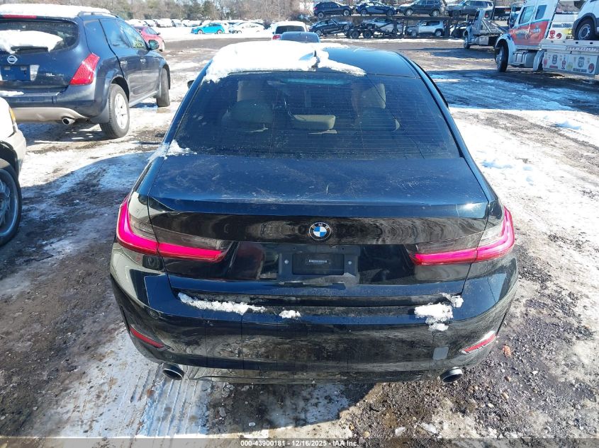 2021 BMW 330I VIN: 3MW5R1J00M8B82176 Lot: 43900181