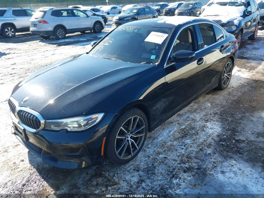 2021 BMW 330I VIN: 3MW5R1J00M8B82176 Lot: 43900181