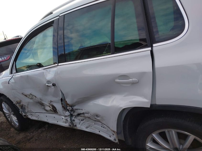 2016 Volkswagen Tiguan Se VIN: WVGAV7AX5GW530719 Lot: 43900200