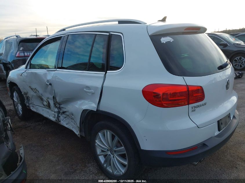 2016 Volkswagen Tiguan Se VIN: WVGAV7AX5GW530719 Lot: 43900200