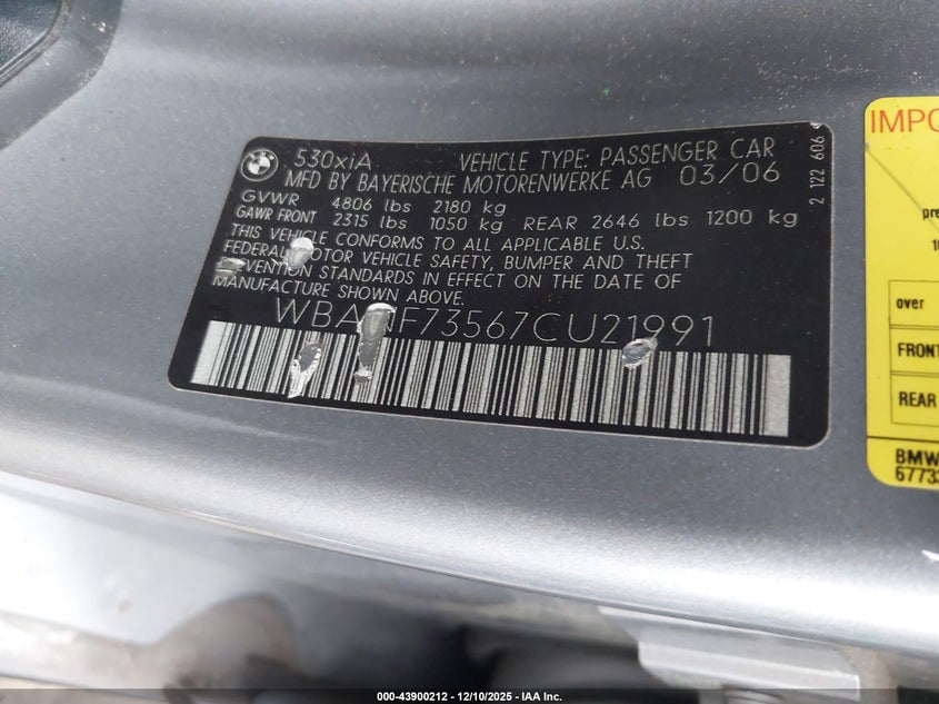 2007 BMW 530XI · Фото 9