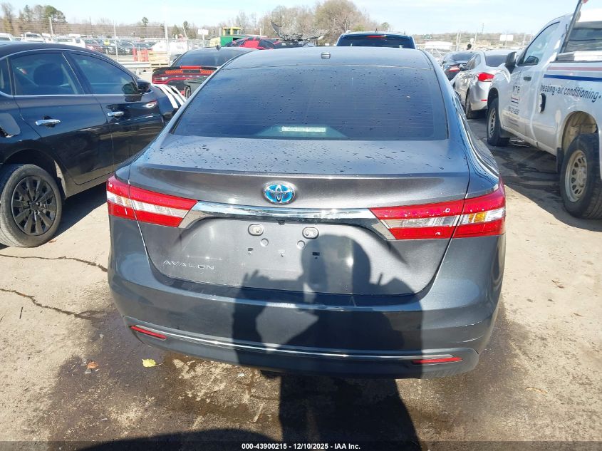 2015 Toyota Avalon Hybrid Xle Touring VIN: 4T1BD1EB6FU036737 Lot: 43900215