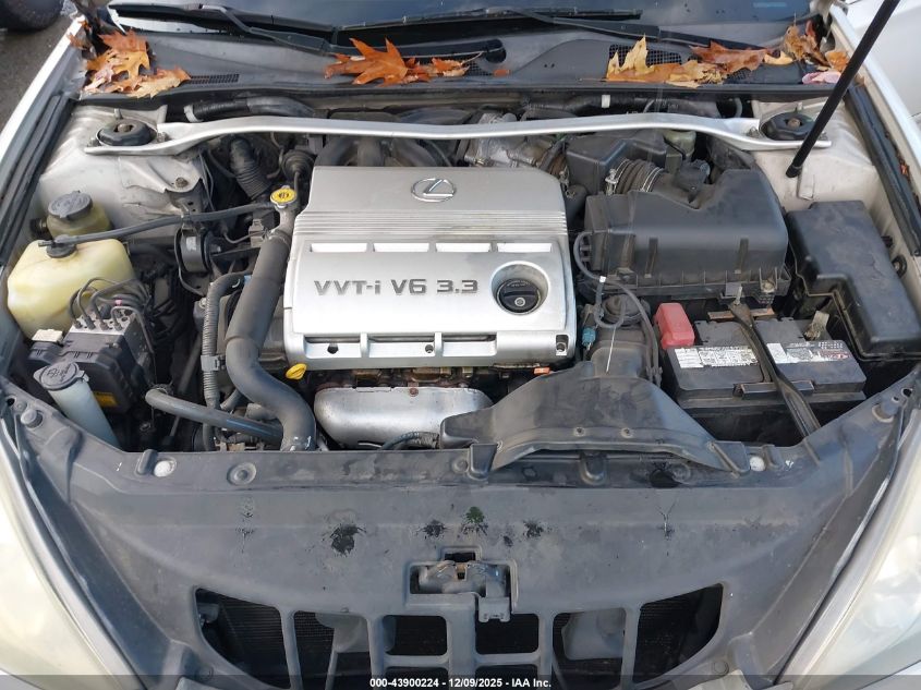 2004 Lexus Es 330 VIN: JTHBA30G045019174 Lot: 43900224