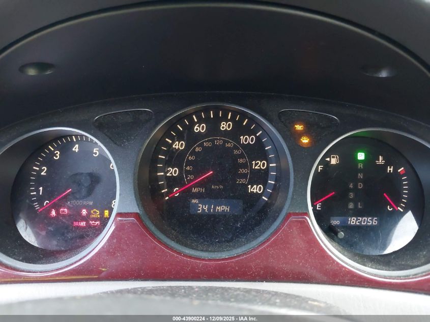 2004 Lexus Es 330 VIN: JTHBA30G045019174 Lot: 43900224