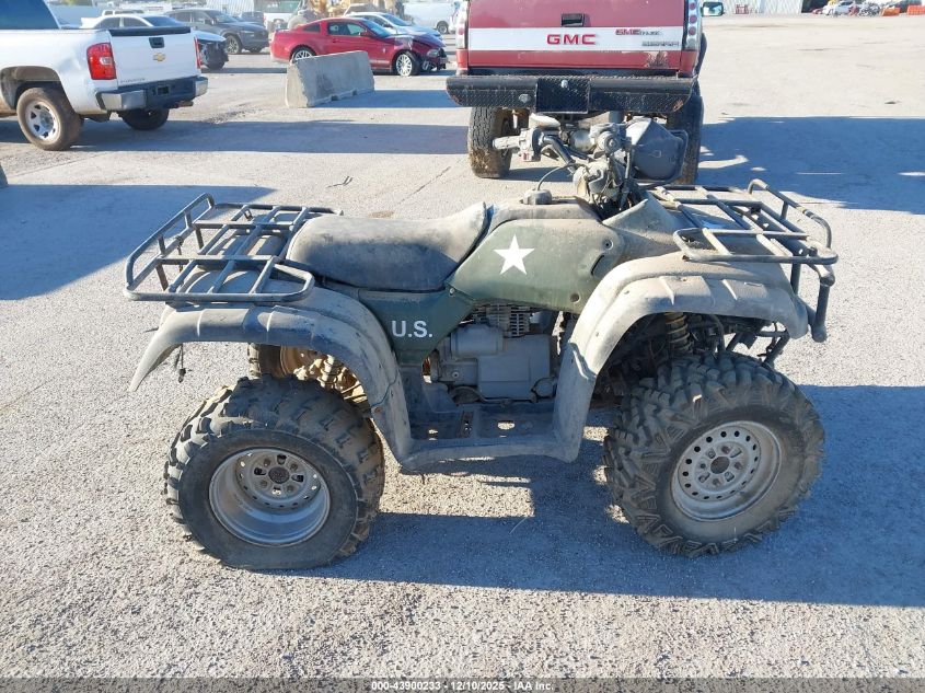 2002 Honda Trx450 Fe VIN: 478TE224824329012 Lot: 43900233