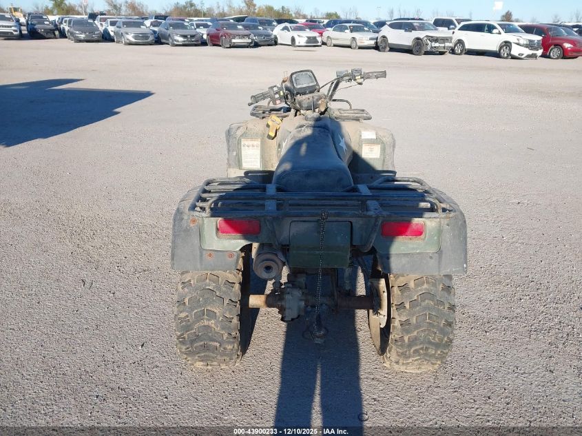 2002 Honda Trx450 Fe VIN: 478TE224824329012 Lot: 43900233
