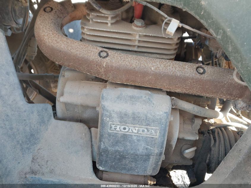 2002 Honda Trx450 Fe VIN: 478TE224824329012 Lot: 43900233