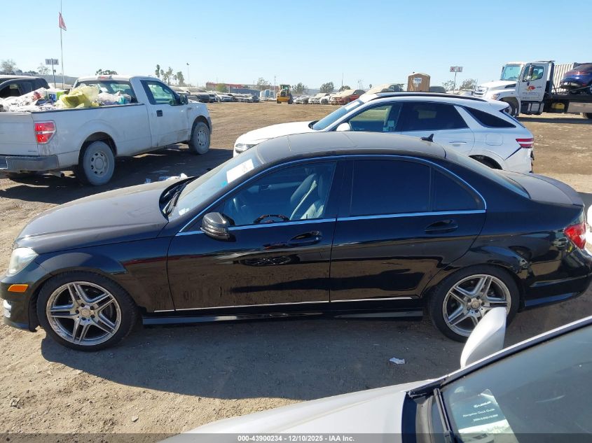 2012 Mercedes-Benz C 300 Sport 4Matic VIN: WDDGF8BB1CA705131 Lot: 43900234