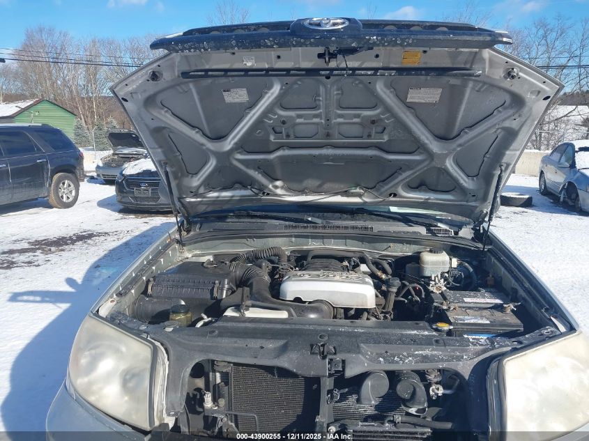 2005 Toyota 4Runner Sr5 Sport V8 VIN: JTEBT14R050052357 Lot: 43900255