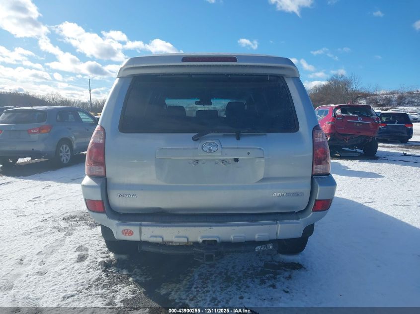 2005 Toyota 4Runner Sr5 Sport V8 VIN: JTEBT14R050052357 Lot: 43900255