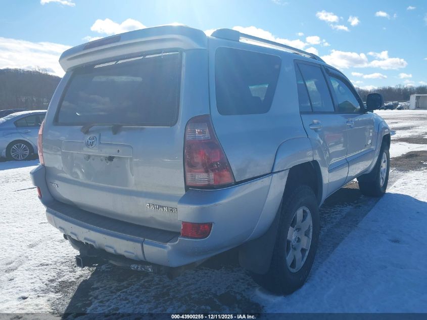 2005 Toyota 4Runner Sr5 Sport V8 VIN: JTEBT14R050052357 Lot: 43900255