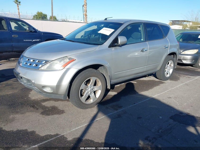 JN8AZ08T03W122713 2003 NISSAN MURANO photo no. 2