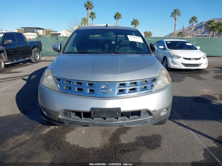 2003 Nissan Murano Sl VIN: JN8AZ08T03W122713 Lot: 43900360