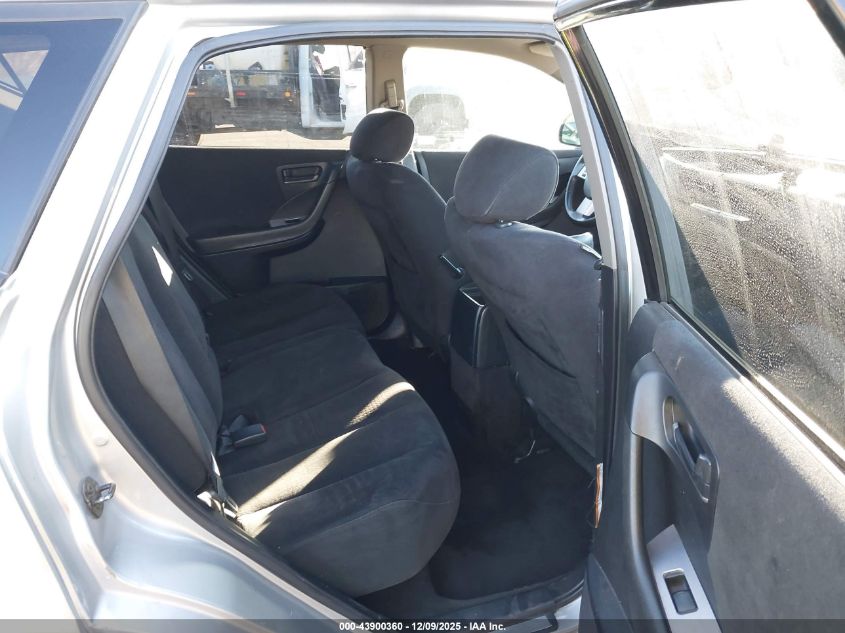 2003 Nissan Murano Sl VIN: JN8AZ08T03W122713 Lot: 43900360