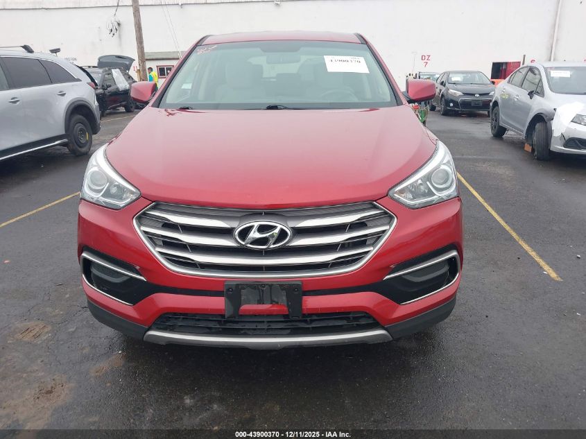 2017 Hyundai Santa Fe Sport 2.4L VIN: 5XYZT3LBXHG419573 Lot: 43900370