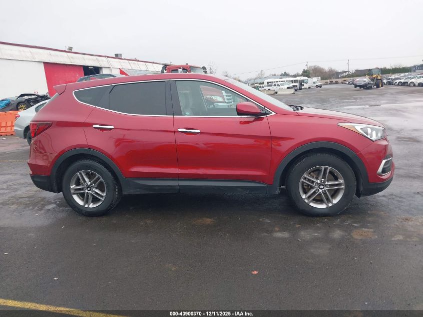 2017 Hyundai Santa Fe Sport 2.4L VIN: 5XYZT3LBXHG419573 Lot: 43900370